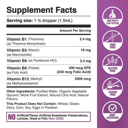 Hi Nourish™ Methylated B12 Drops